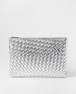 Ann Taylor Woven Clutch Cover