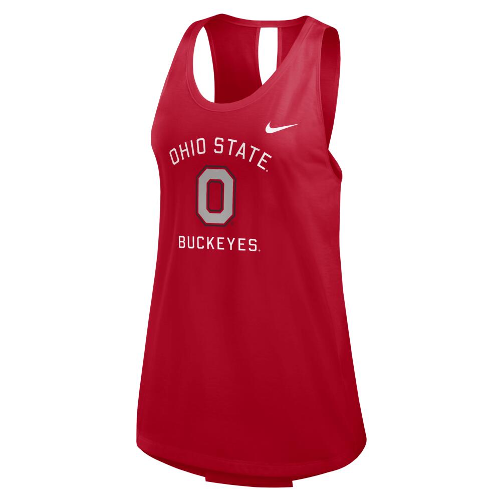 Ohio State Buckeyes Primetime Nike Women's College Tank Top in Red Cover