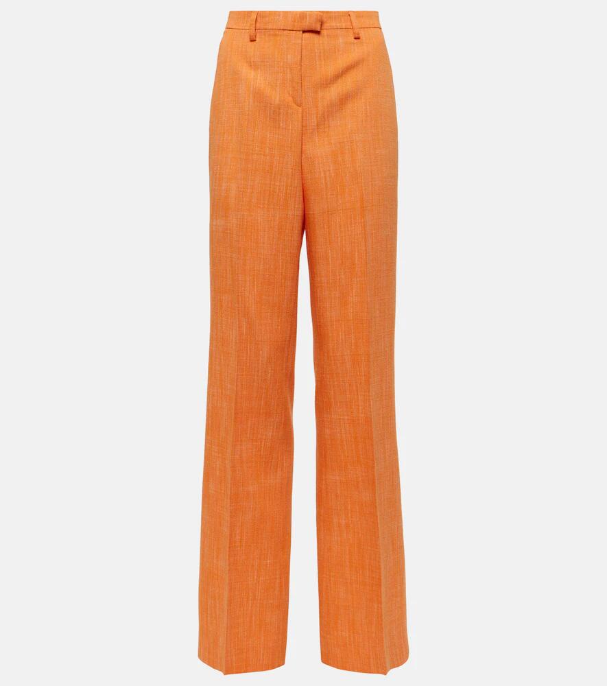 Etro High-rise straight pants Cover