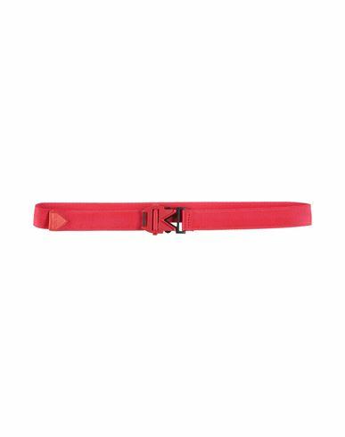 Bottega Veneta Man Belt Red Textile fibers Cover