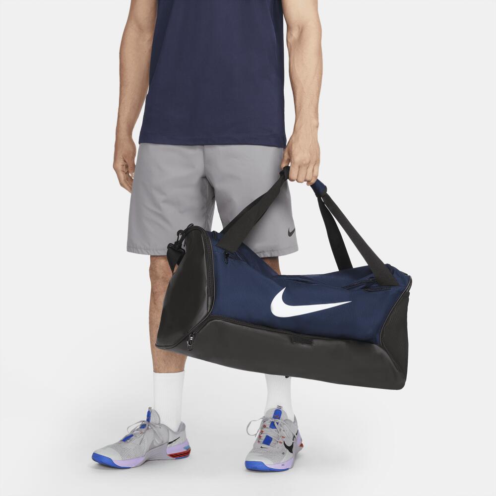 Nike Unisex Brasilia 9.5 Training Duffel Bag (Medium, 60L) in Blue Cover