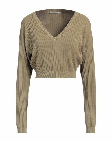 Hinnominate Woman Sweater Sage green Viscose, Elastane Cover