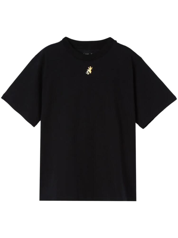 agnès b. Christof cotton T-shirt - Black Cover