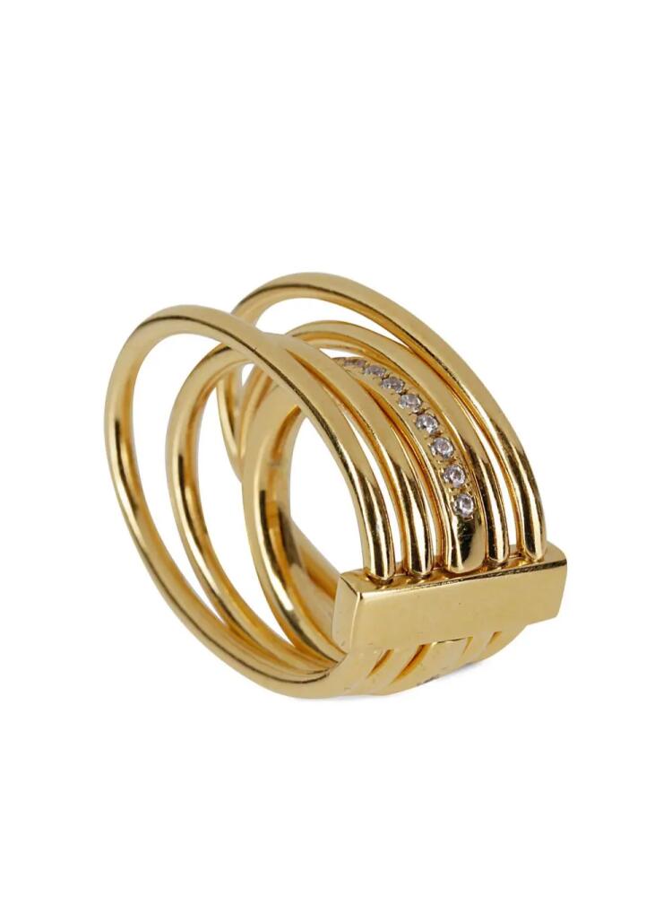 Panconesi Solar Crystal ring - Gold Cover