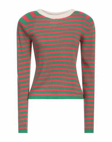 Philosophy Di Lorenzo Serafini Woman Sweater Green Virgin Wool, Cashmere Cover