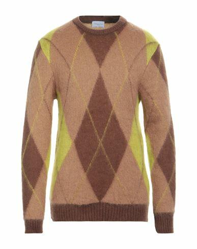 Family First Milano Man Sweater Camel Mohair wool, Polyamide, Acrylic Cover