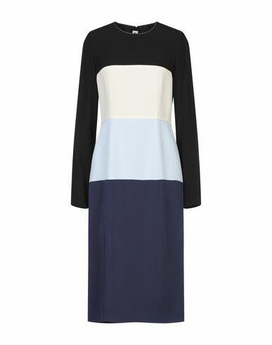 Marni Woman Midi dress Midnight blue Acetate, Viscose Cover