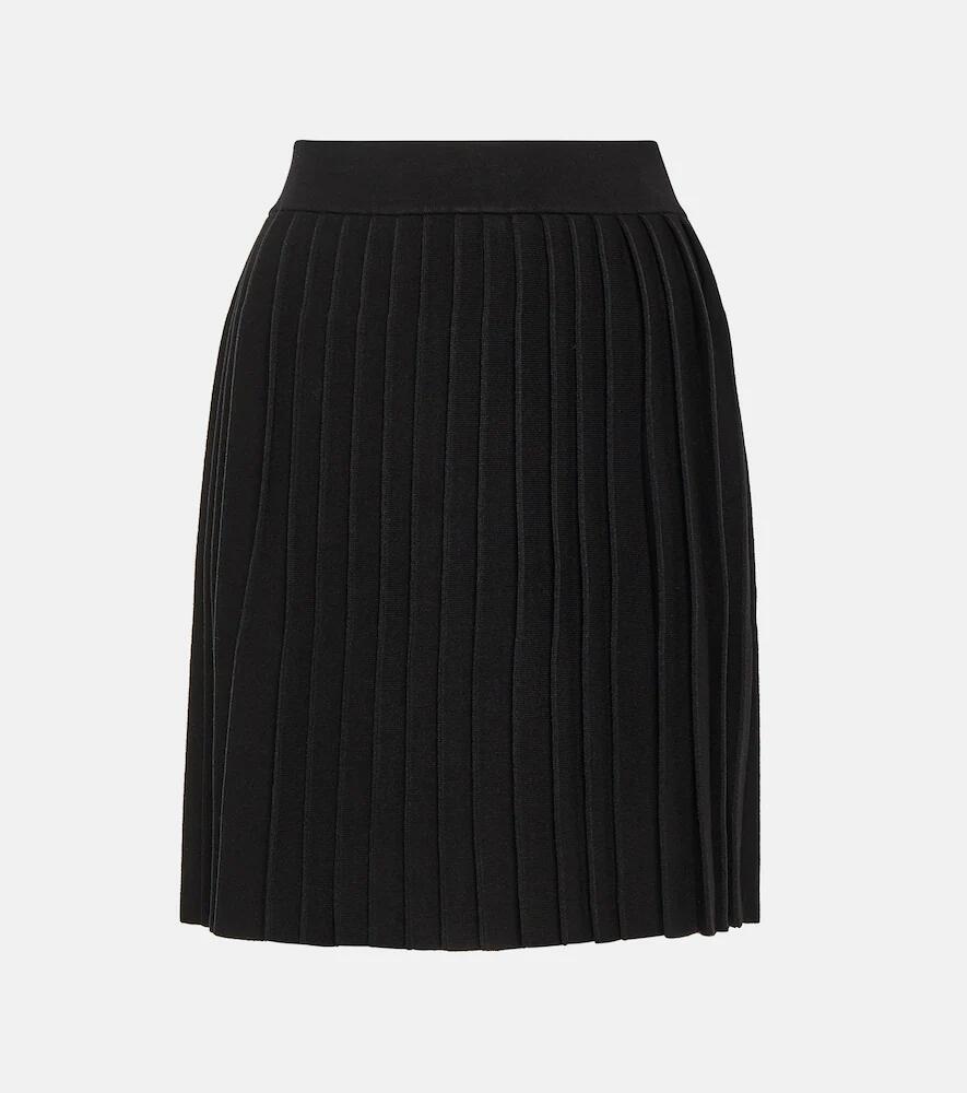 CO Pleated knitted miniskirt Cover