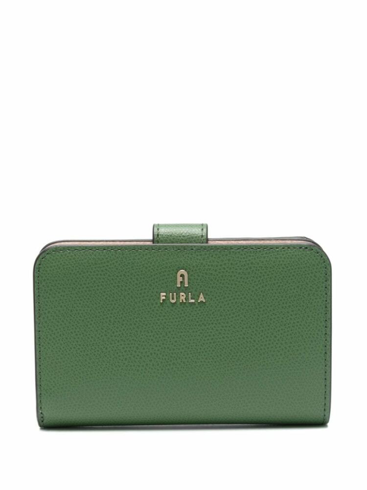 Furla Camelia grained leather wallet - Green Cover