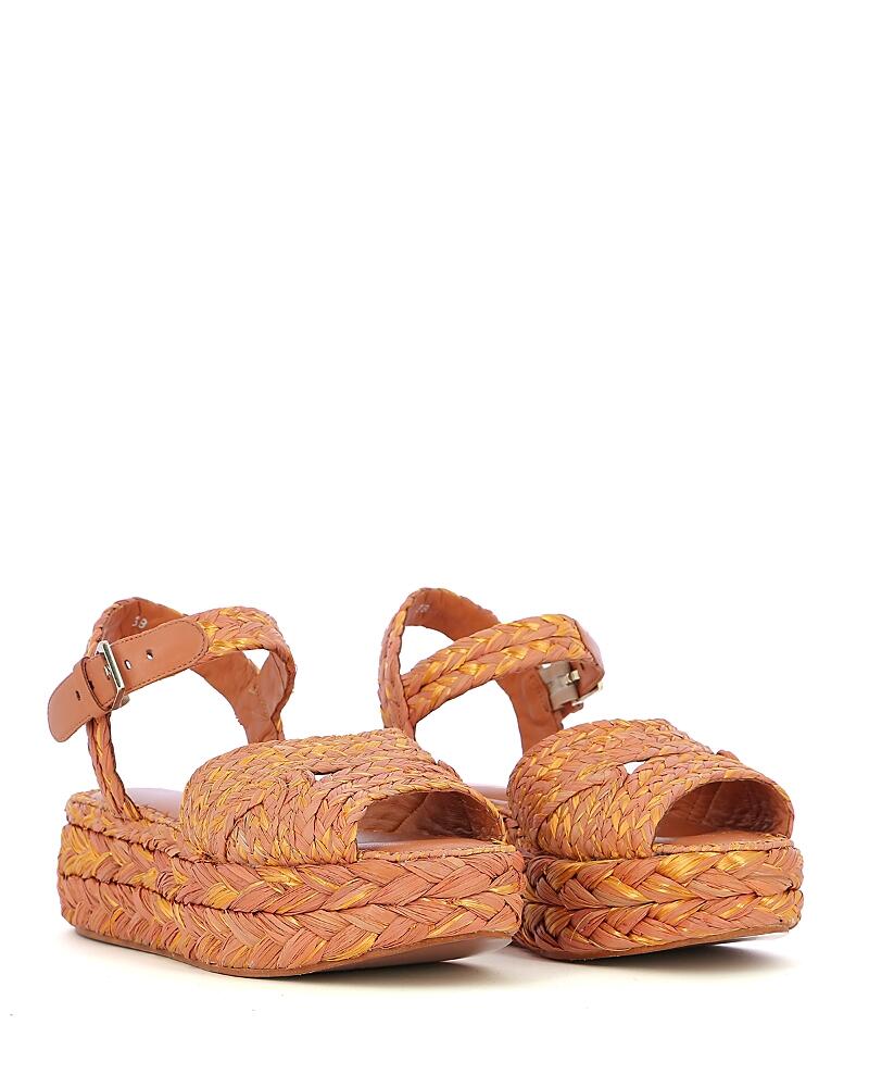 Clergerie Women's Aida 2 Raffia Flatform Sandals Cover