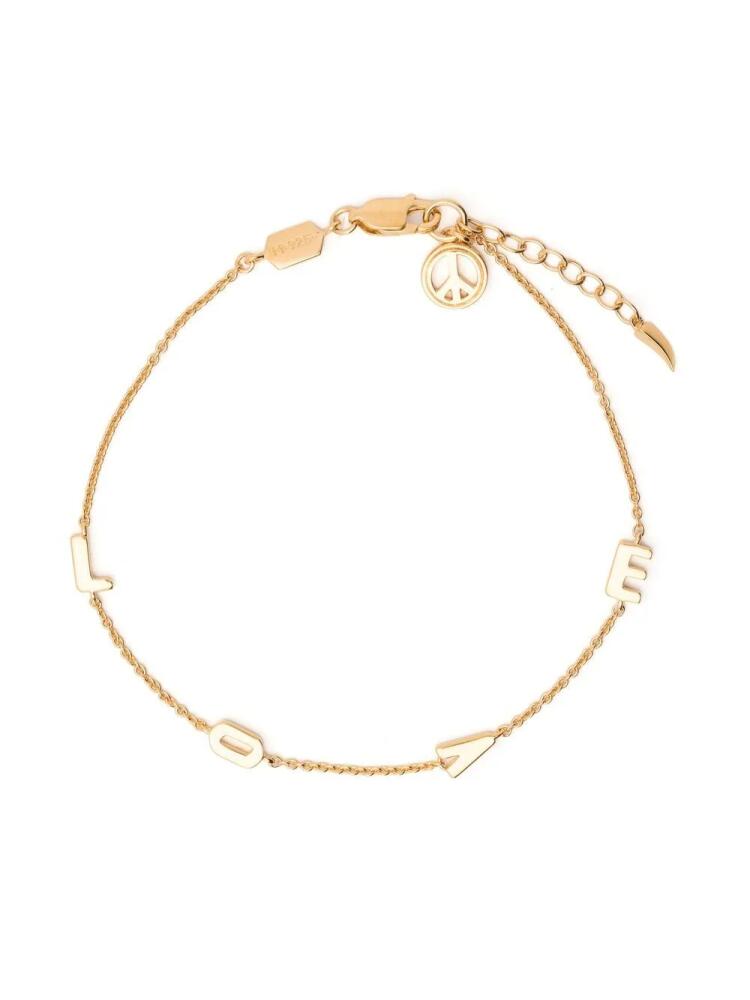 Missoma love-charm bracelet - Gold Cover