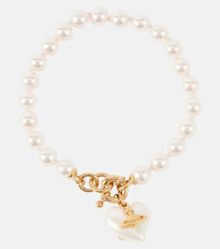 Vivienne Westwood Sheryl faux pearl gold-plated bracelet Cover