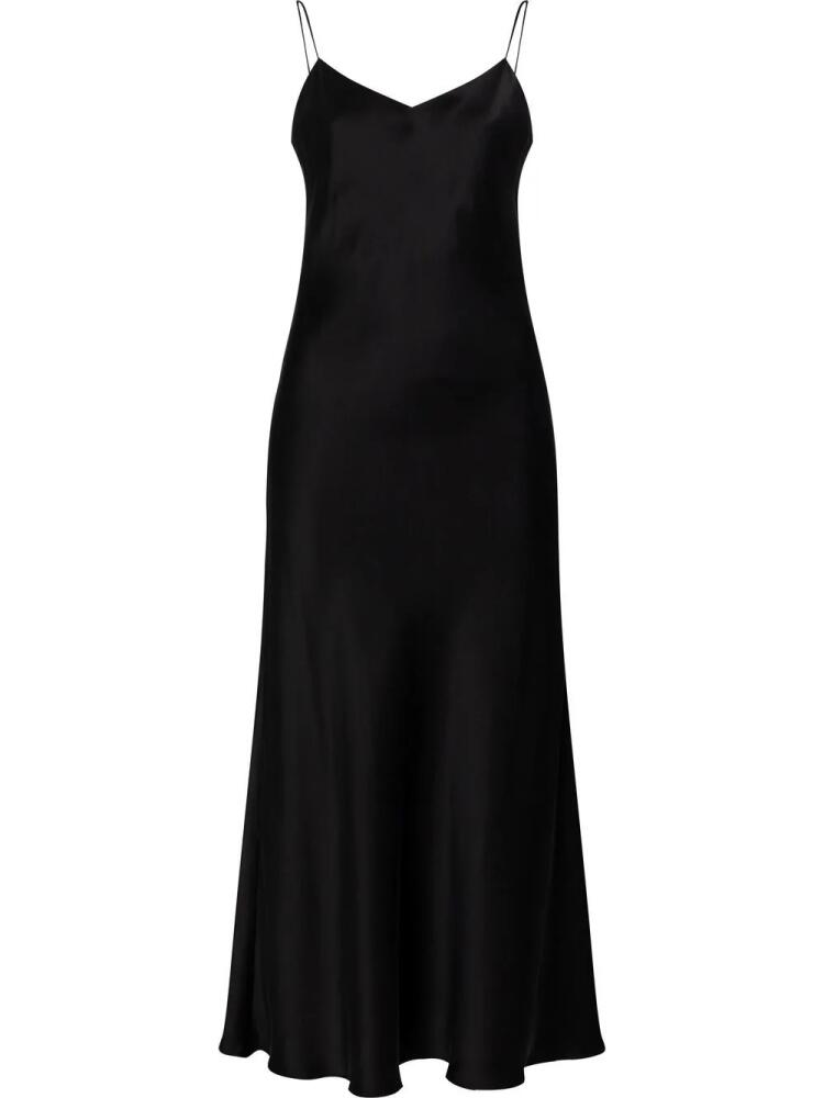 Asceno Lyon maxi slip dress - Black Cover