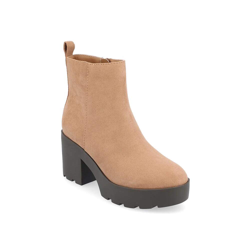 Journee Collection Cassidy Platform Bootie | Women's | Beige Cover