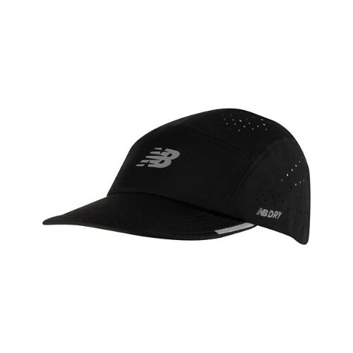 New Balance 5 Panel Pro Run Hat - Black Cover