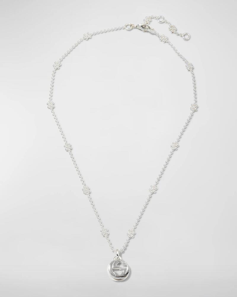 Gucci Interlocking G Necklace, Silver Cover