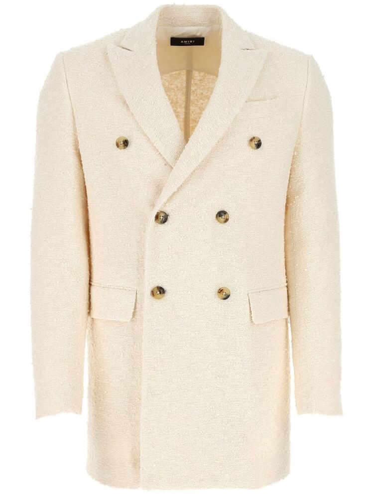 AMIRI double-breasted blazer - Neutrals Cover