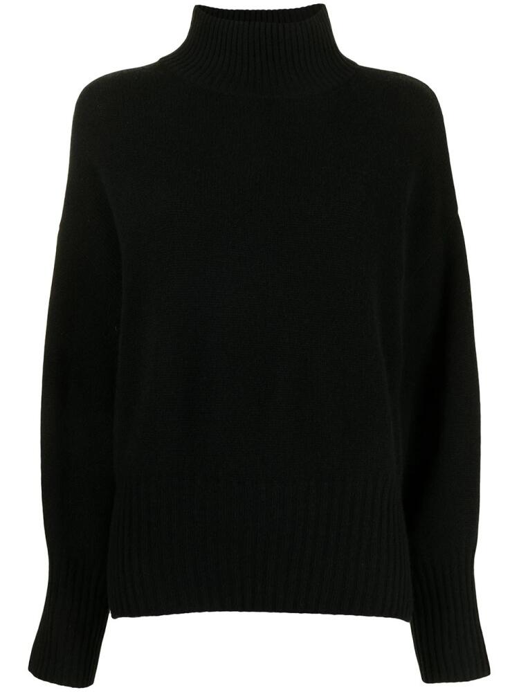 N.Peal mock neck cashmere jumper - Black Cover