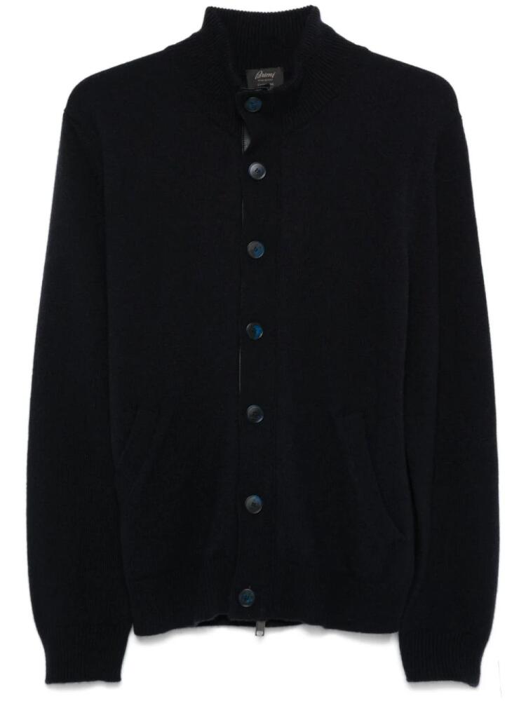 Brioni cashmere cardigan - Blue Cover