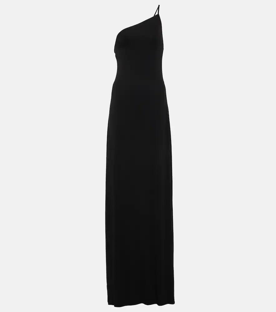 Nili Lotan Elinor one-shoulder jersey gown Cover