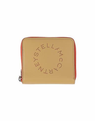 Stella Mccartney Woman Wallet Sand Textile fibers Cover