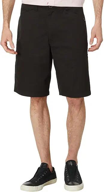 Volcom Freestone 22 Chino Shorts (Black) Men's Clothing Cover