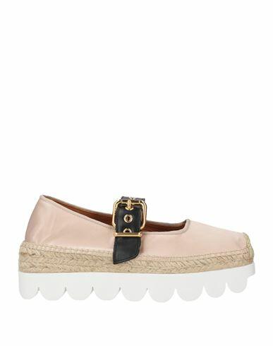 Marni Woman Espadrilles Blush Soft Leather, Textile fibers Cover