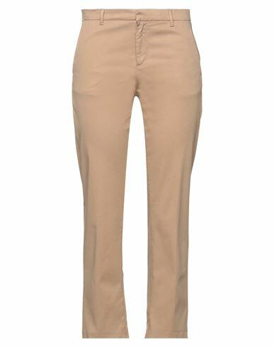 Haikure Woman Pants Beige Cotton, Elastane Cover