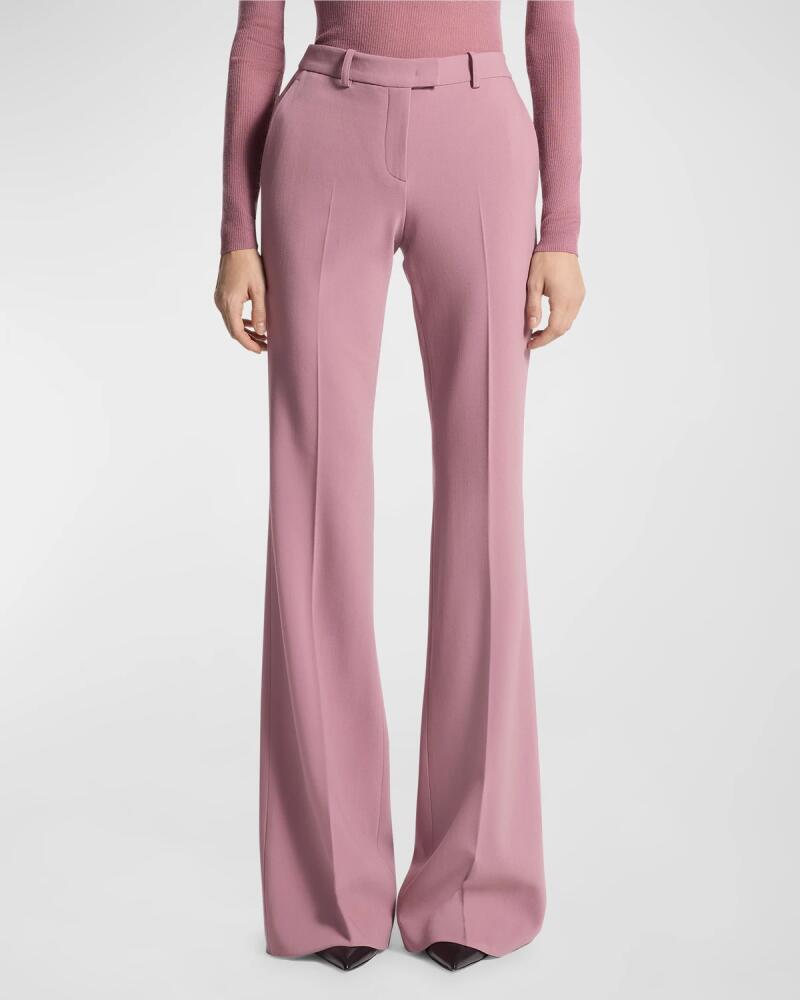 Michael Kors Collection Haylee Flare Crepe Trousers Cover