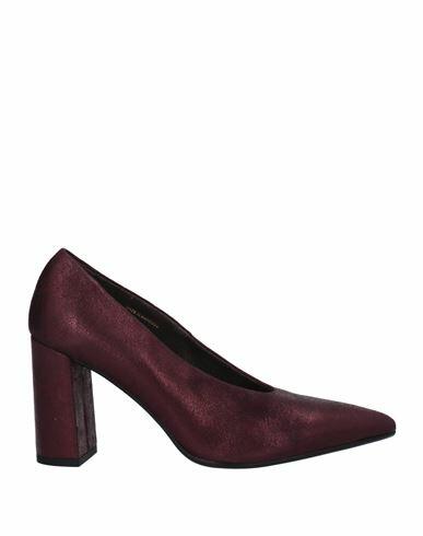 Carlo Pazolini Woman Pumps Dark purple Soft Leather Cover