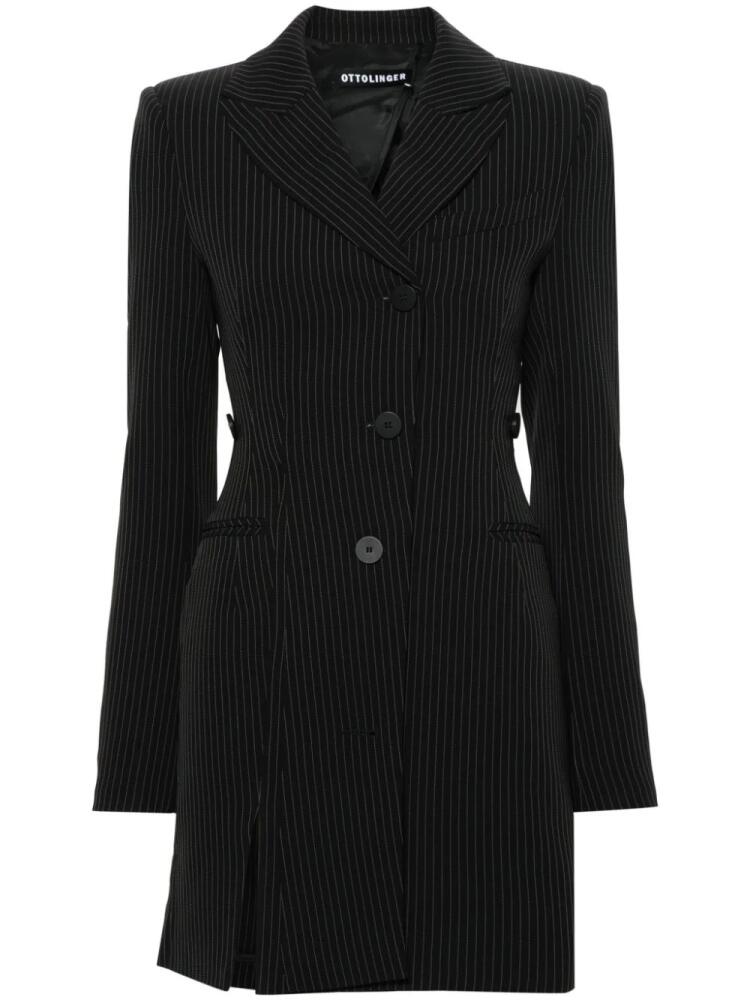 Ottolinger pinstriped blazer dress - Black Cover