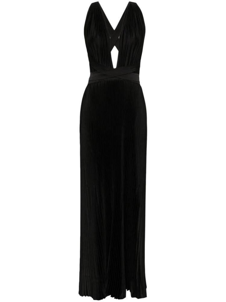 L'IDÉE Moderniste full-length gown - Black Cover