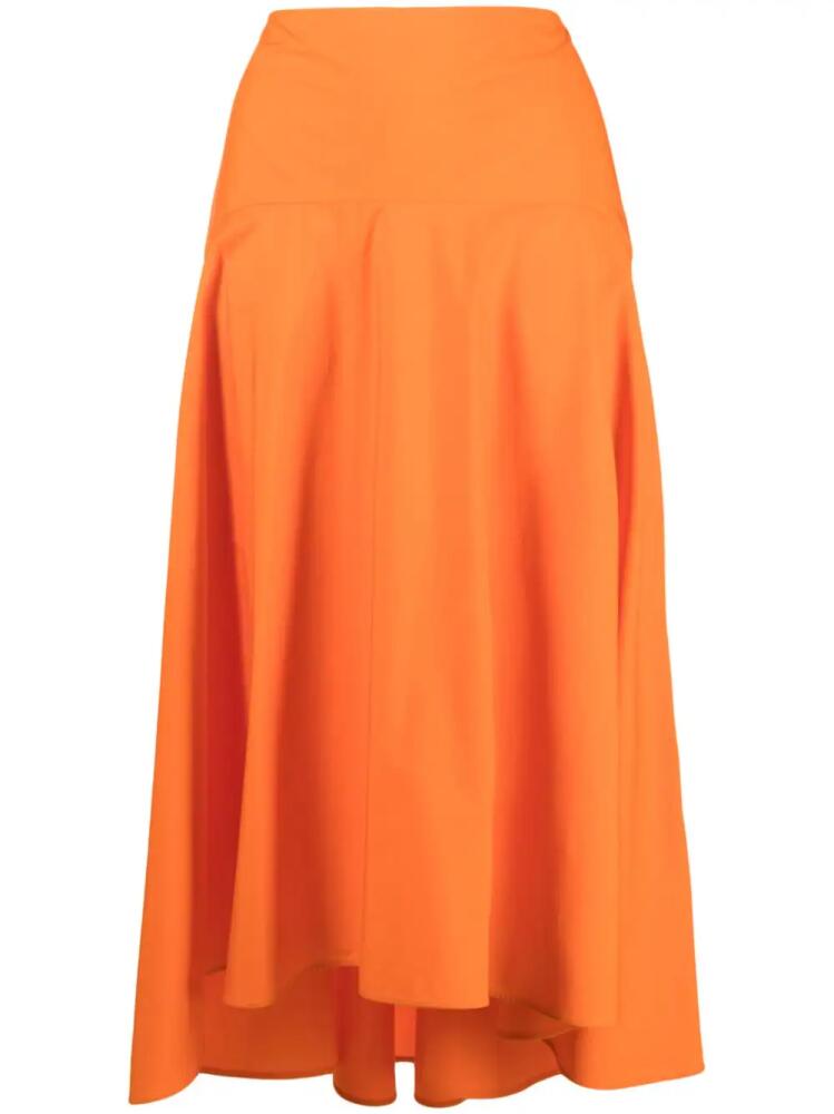 Fabiana Filippi cotton midi skirt - Orange Cover