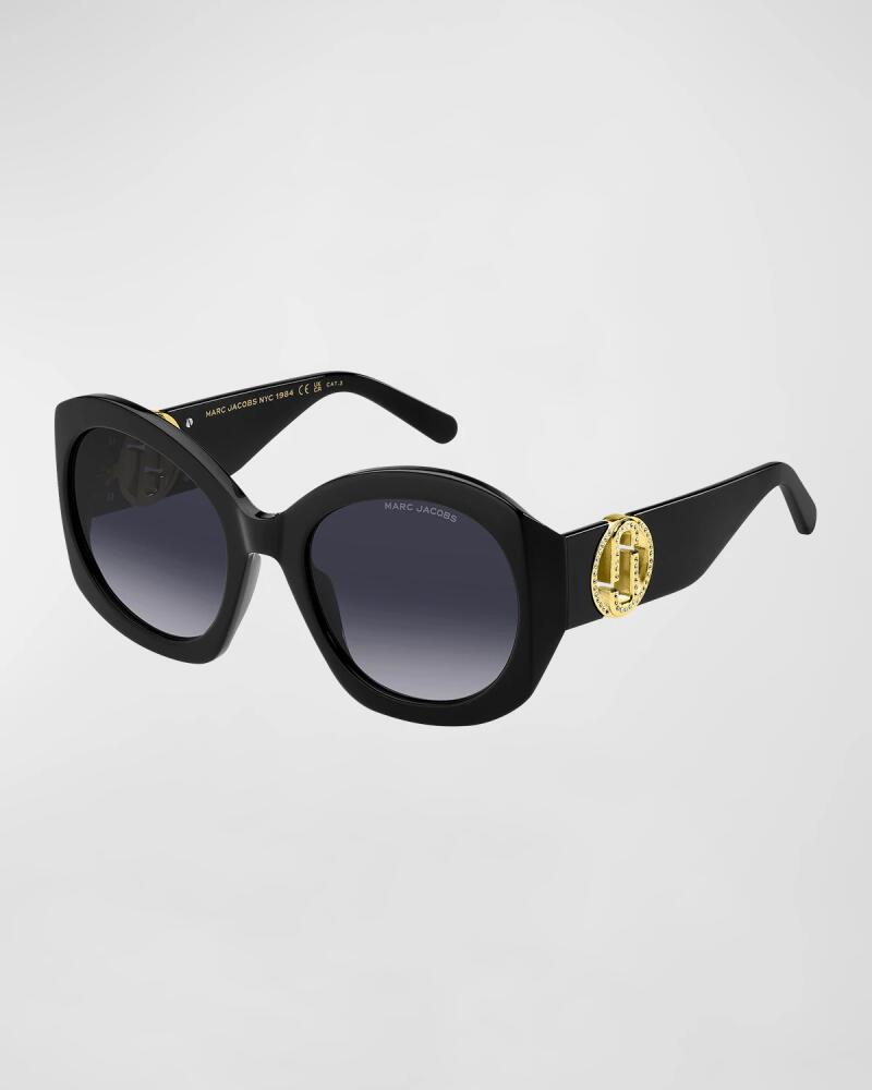 Marc Jacobs Gradient Acetate Round Sunglasses Cover