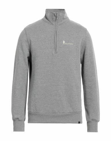 Grey Daniele Alessandrini Man Sweatshirt Grey Cotton, Polyester Cover