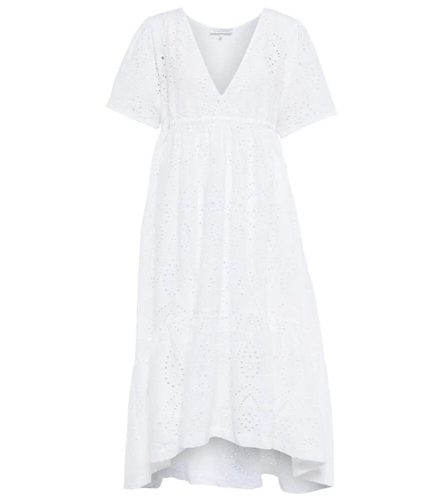 Heidi Klein Broderie anglaise cotton midi dress Cover