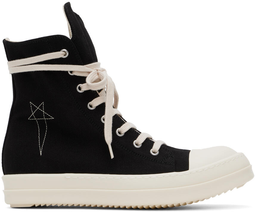 Rick Owens DRKSHDW Black Porterville Sneaks Sneakers Cover