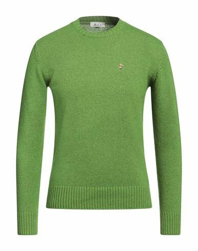 Avignon Man Sweater Green Wool, Nylon Cover