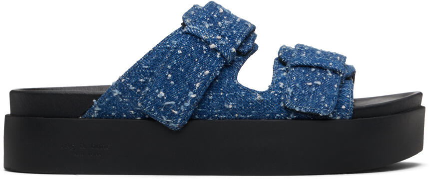 rag & bone Blue Geo Platform Sandals Cover