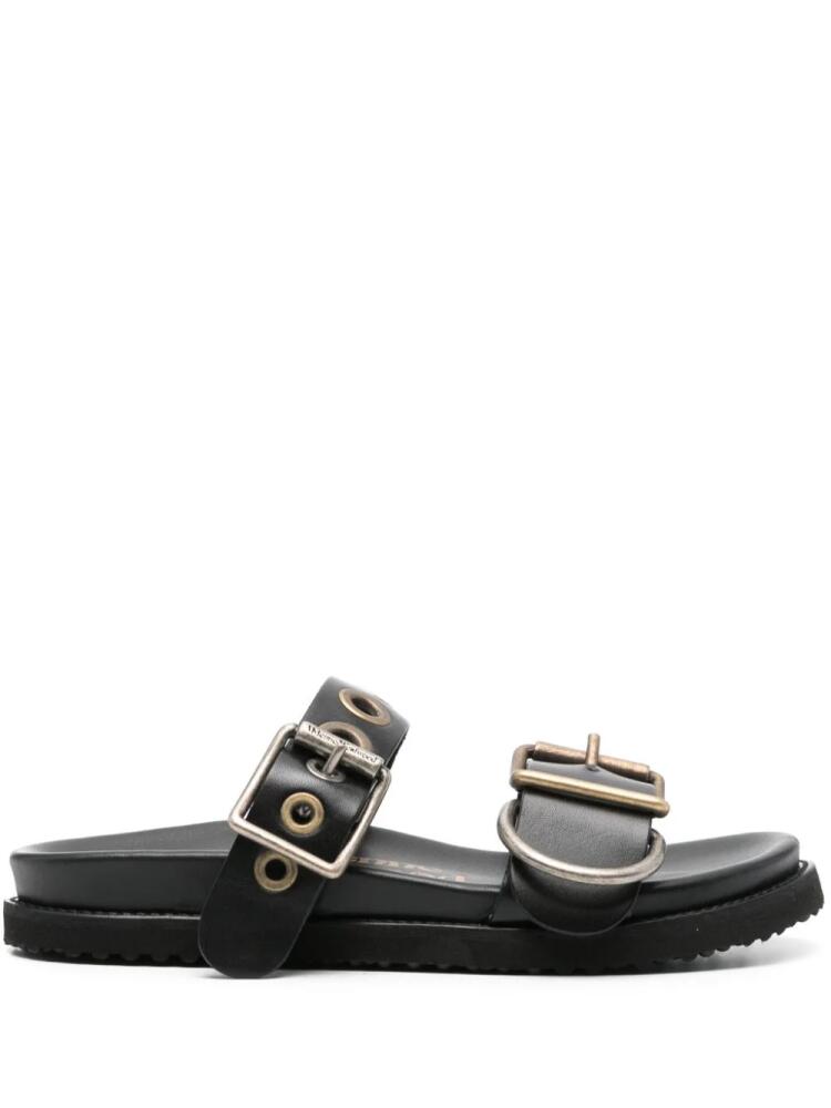 Vivienne Westwood Alex Stud leather sandals - Black Cover