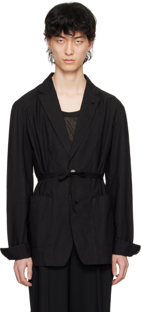 Ann Demeulemeester Black Remco Blazer Cover