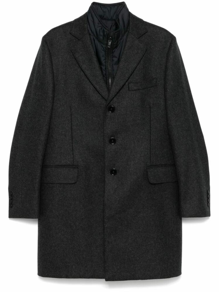 Fay layered coat - Grey Cover