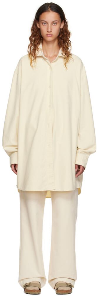 Fear of God ESSENTIALS Off-White Cotton Shirt Cover