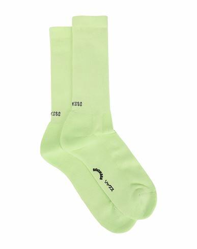 Socksss Socks & Hosiery Acid green Organic cotton, Polyamide, Elastane Cover