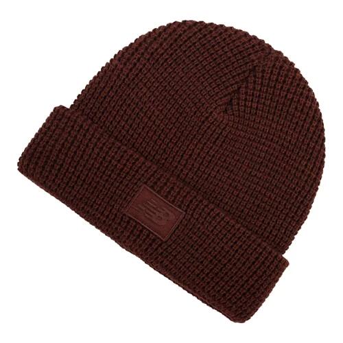 New Balance Waffle Knit Cuffed Beanie - Brown Cover