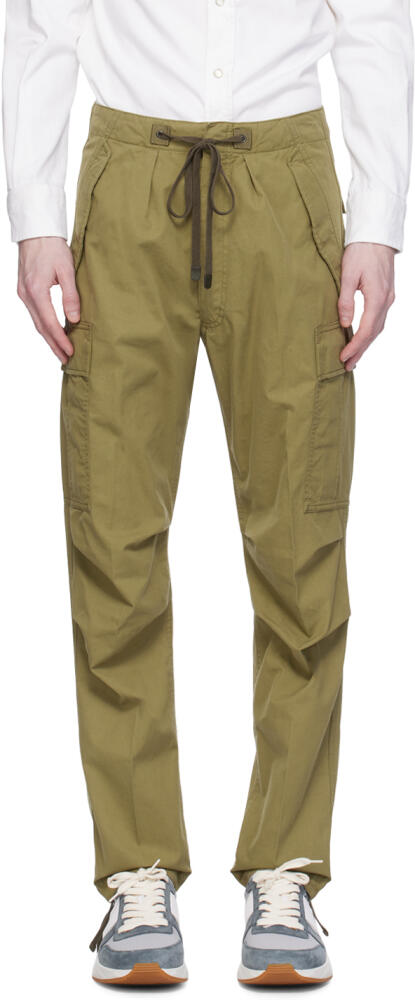 TOM FORD Green Enzyme Cargo Pants Cover