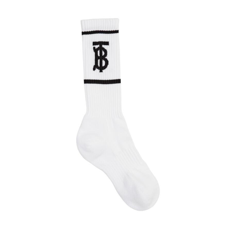 Burberry Sports Stripe Logo Knit Socks Cover