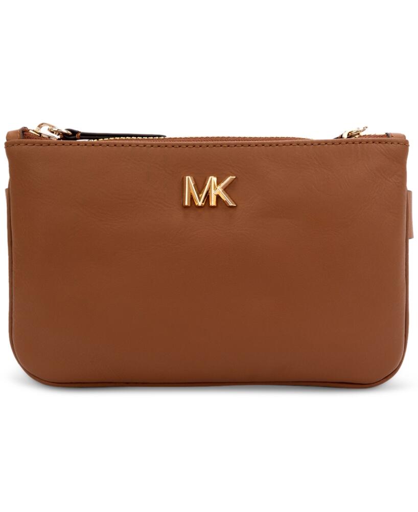 Michael Michael Kors Women's Reversible Leather Belt Bag - Luggage/brown Cover