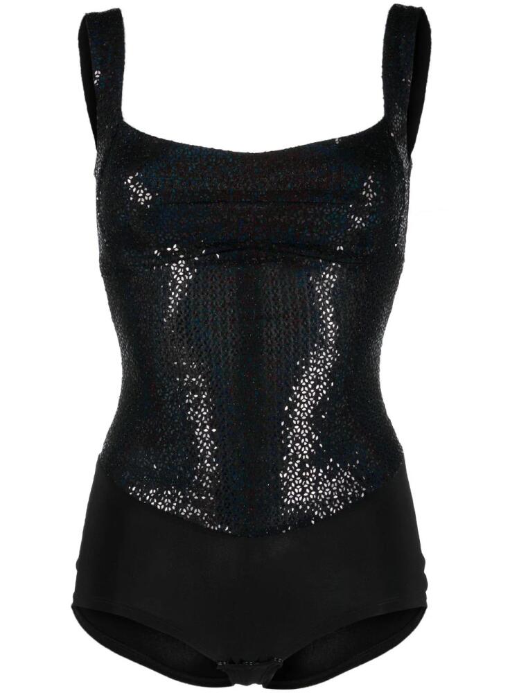 Atu Body Couture sequinned bodysuit - Black Cover