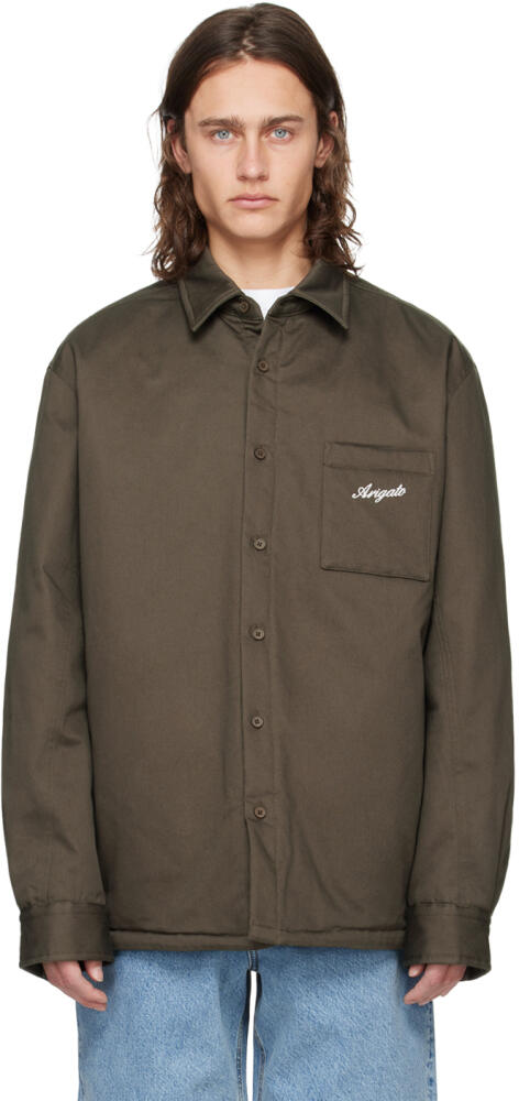 Axel Arigato Brown Alpine Shirt Cover